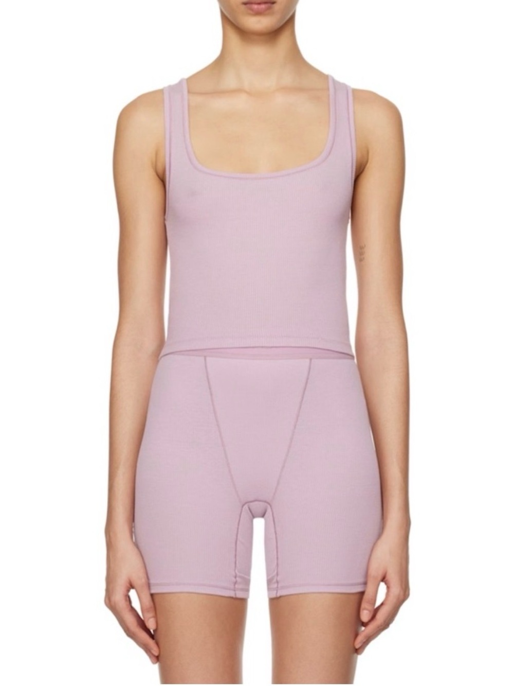 Skims Ribbed Tank & Boxer Set - Picture 1 of 4